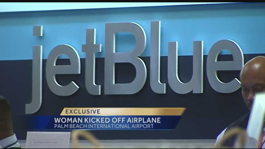 A woman is claiming anti-Semitism is to blame for her being thrown off a JetBlue flight leaving from Palm Beach International Airport this week. Reporter Ari Hait has the full report and exclusive details.