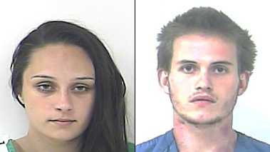 Mackenzie Lupinacci, 20, of Port St. Lucie, and Dennis Hohn, 22, of Fort Pierce were arrested July 11 and were booked in the St. Lucie County jail on prostitution charges, after a bust by St. Lucie County Sheriff's detectives.  
