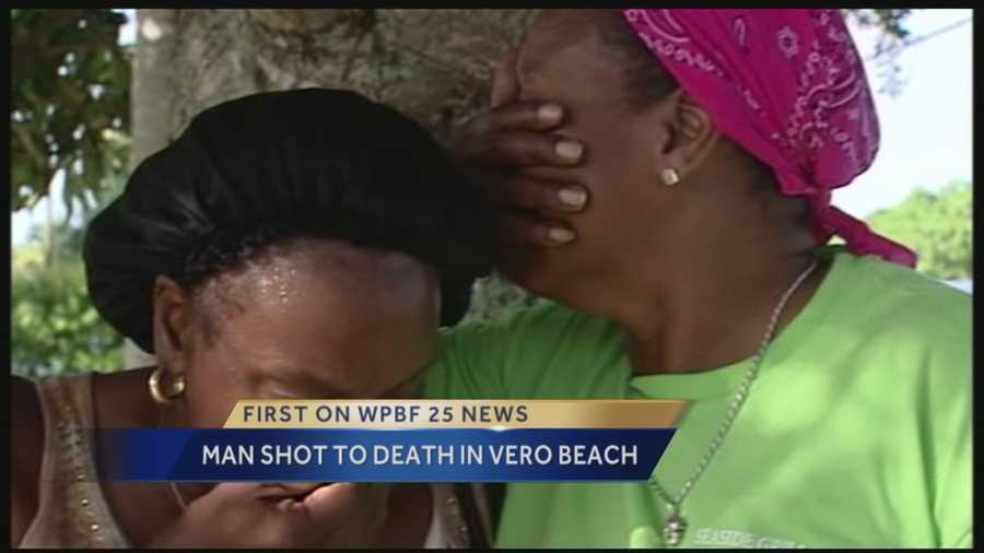 Three sisters were brought to tears hours after learning that their brother, K.D. Smith, Jr., was shot in front of a Vero Beach home Monday. Investigators say Smith was visiting the woman who lives at the home overnight when someone opened fire as soon as he stepped out of his car.