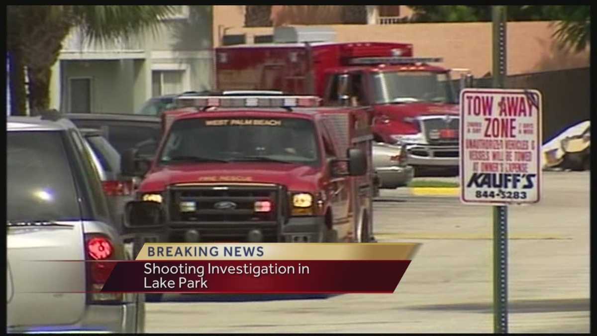 Police investigating shooting in Lake Park apartment complex