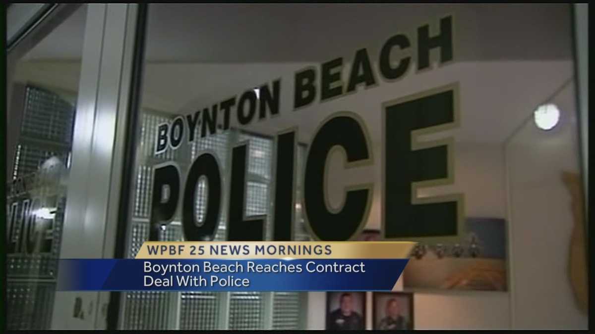 Boynton Beach reaches contract deal with police
