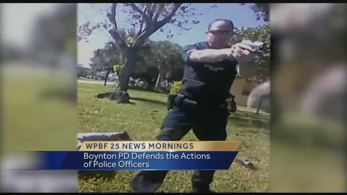 Boynton Beach PD defends actions of officers in video