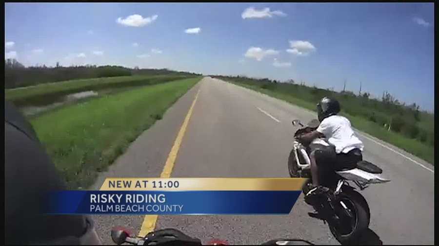 Authorities have warned motorists of a pack of motorcycle riders who are causing problems on area roads and highways. It's happening day and night. Erin Guy has the report.