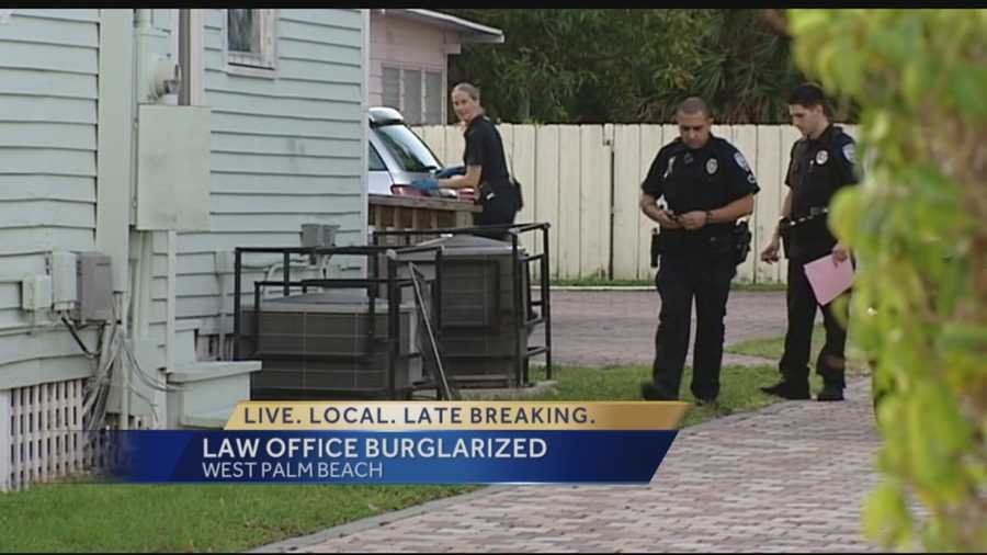 West Palm Beach law officer burglarized