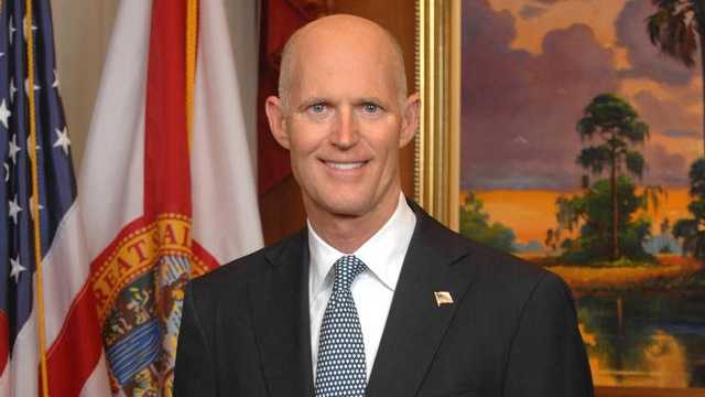 Florida Governor Rick Scott. 