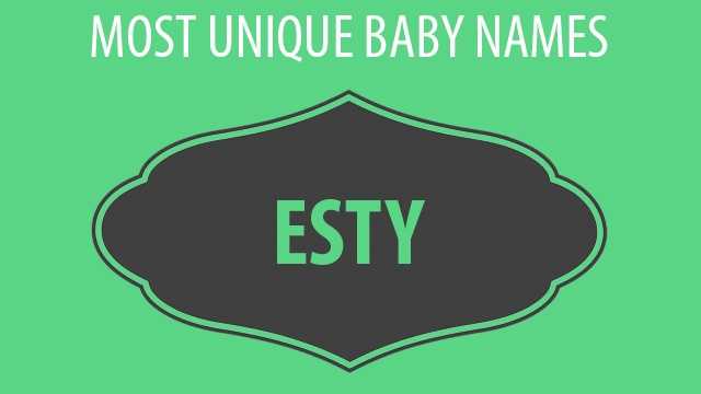 100 Most Unique Baby Names