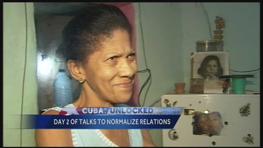 While Cuba and US diplomats discuss a thaw of their 50+ year frozen relationship,  we show you the lives many Cubans are forced to live.