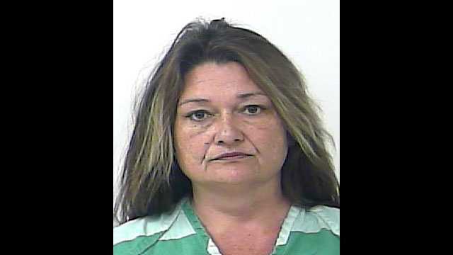 Lorena Sullivan Simpson faces charges of child abuse and was booked in the St. Lucie County jail.