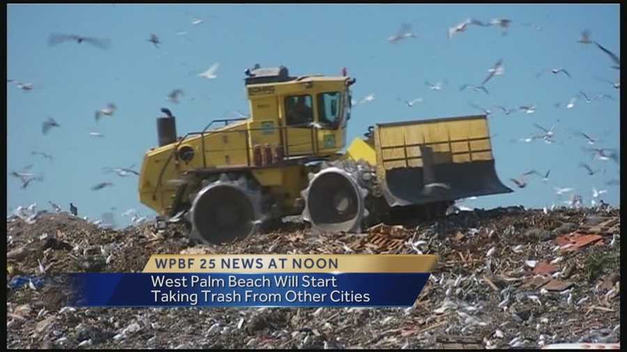 A deal has been reached in a decision on Palm Beach County importing trash from other cities. Chris Emma has the latest developments.