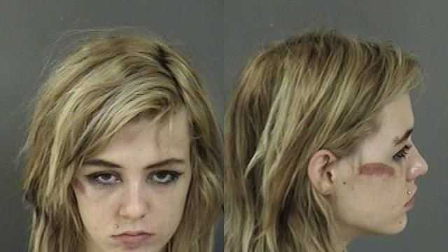 Kady Causey, 20, is facing two counts of burglary to an occupied dwelling and one count of auto burglary.