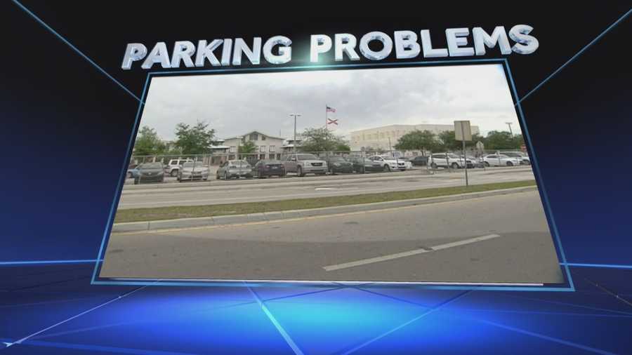 Parking problems are leading to local students getting ticketed for going to class. Ted White reports.