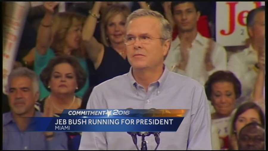 Jeb Bush running for president