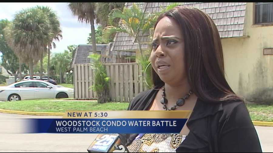 Earlier this month, the city of West Palm Beach sent a letter to Woodstock condominium owners, stating the community's Homeowner's Association needs to pay the community's water bill, which is long past due. The bill is nearly $62,000.