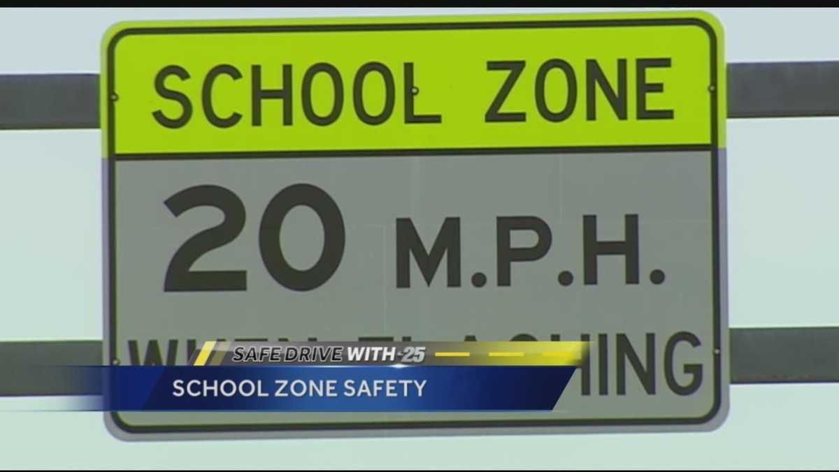Safe Drive 25 Speeding in School Zones