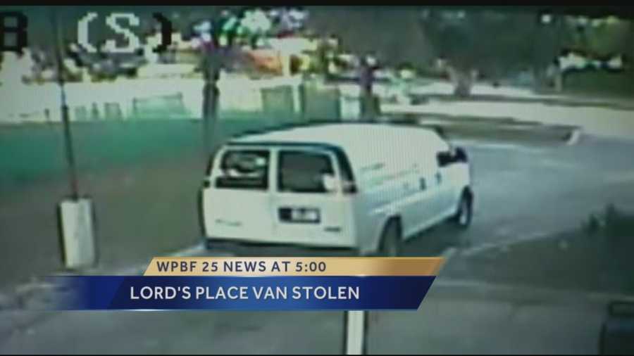 West Palm Beach police are still trying to figure out who stole a van from The Lord’s Place Joshua Café Friday morning.