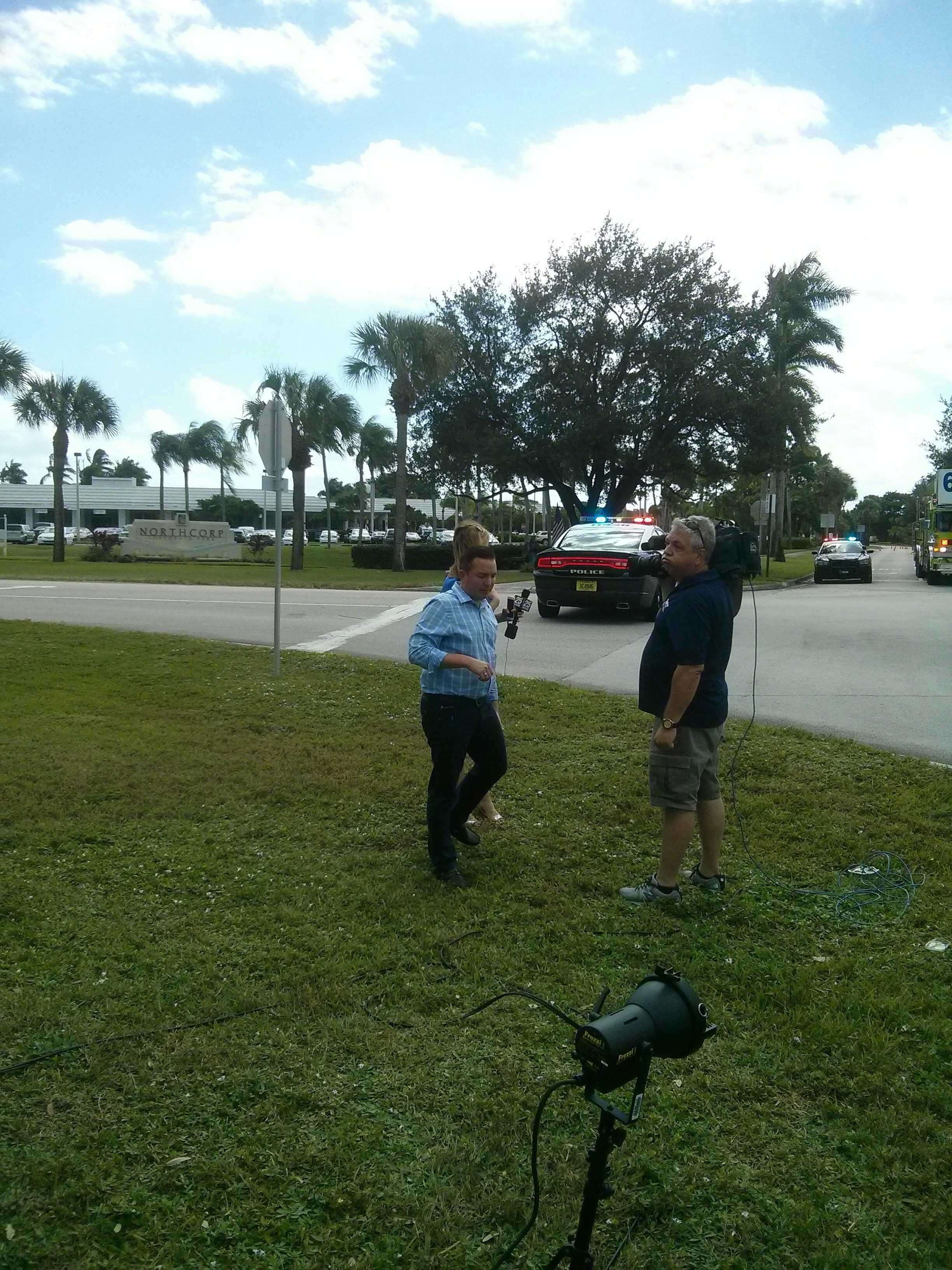 Photos: WPBF 25 News Studios Evacuated