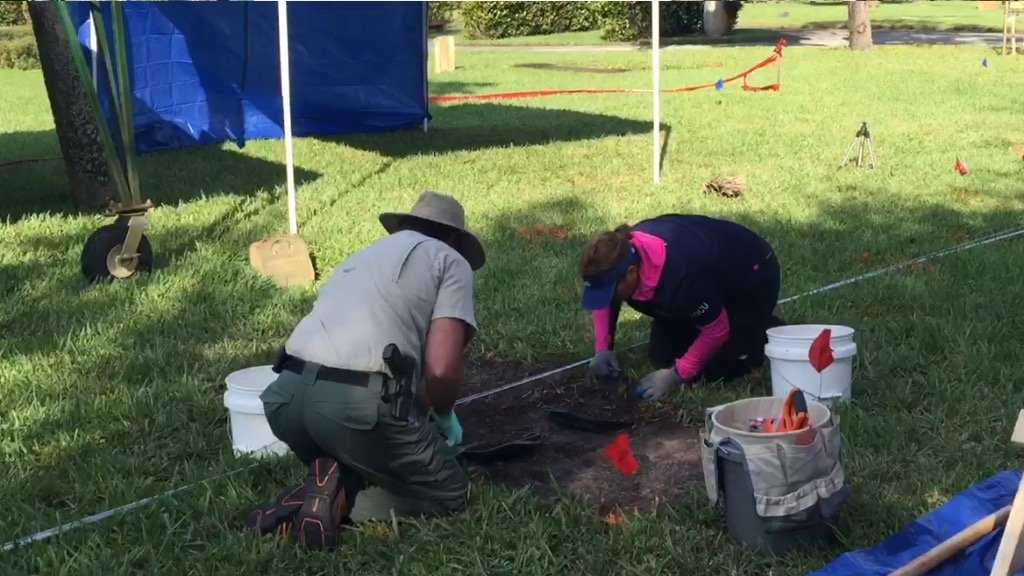 Crews continue work to exhume infant graves