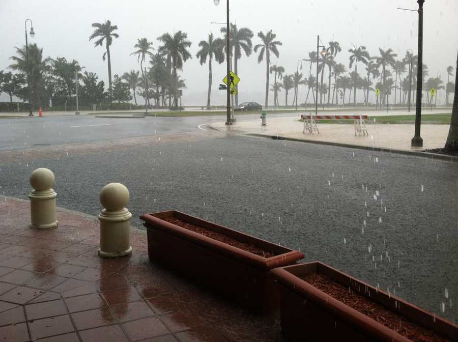 Images: Extreme Flooding In Downtown West Palm Beach