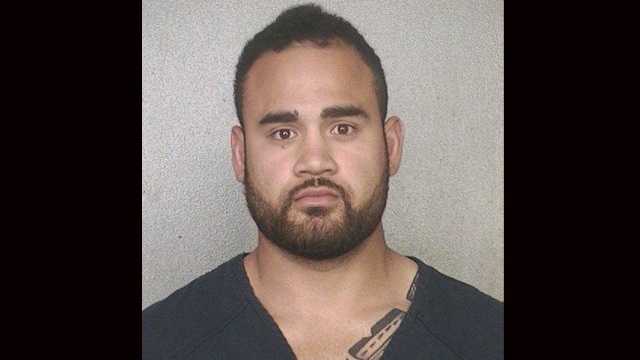 Miami Dolphins linebacker Koa Misi was arrested on a warrant from California.