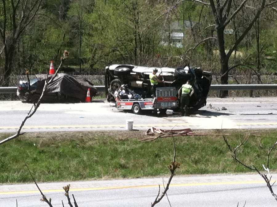 Images Fatal accident on I89 in Bolton