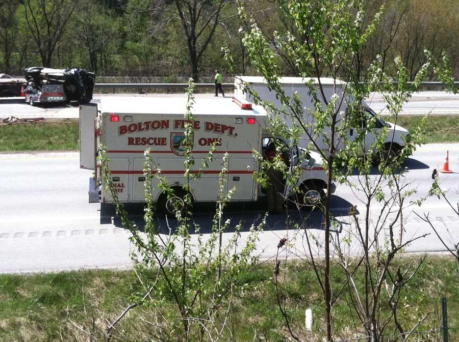 Images Fatal accident on I89 in Bolton