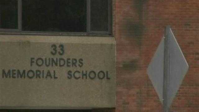 Students at Founders Memorial School in Essex will be out of class until further notice.