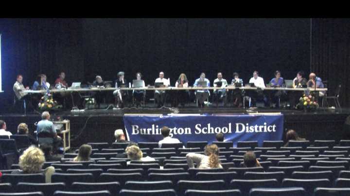 It was another late night for the Burlington school board, but this time a decisive one.