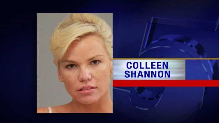 Colleen Shannon reportedly tried to smuggle her boyfriend into the country from Canada.