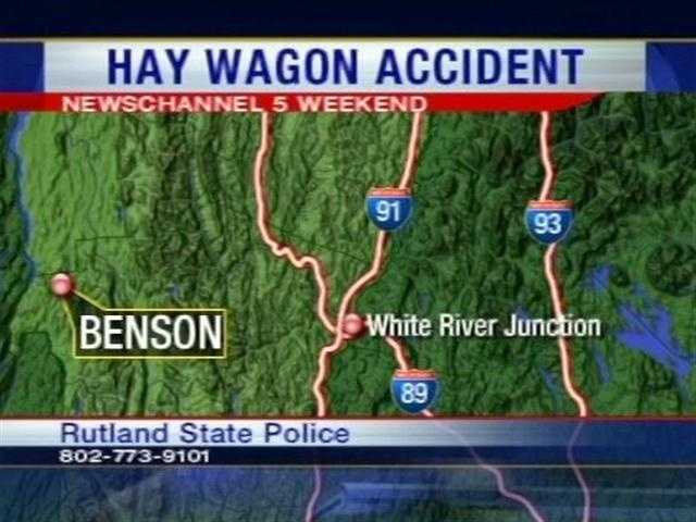 Vt. Haunted Hayride Role Player Run Over By Wagon