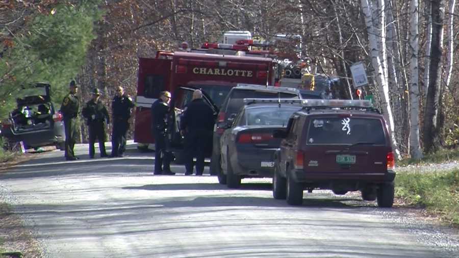 State police closed part of Texas Hill Road in Hinesburg as crews continue to investigate what police are calling a "clandestine lab" at a home there.