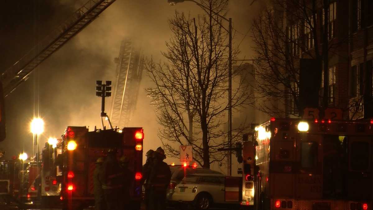 PHOTOS Fire tears through Downtown St. Johnsbury