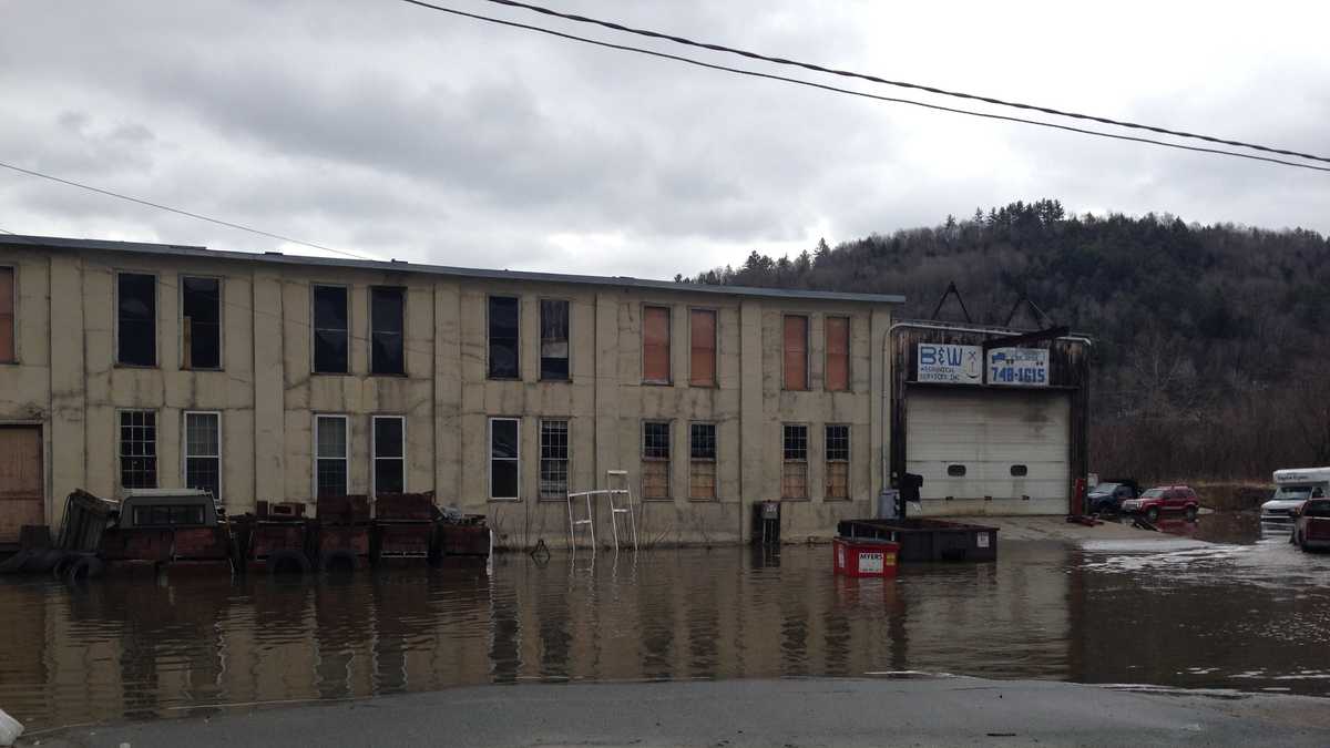 Photos Flooding along Bay Street, St. Johnsbury