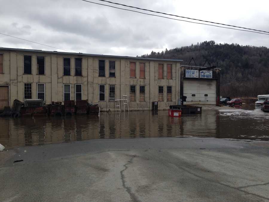 Photos Flooding along Bay Street, St. Johnsbury