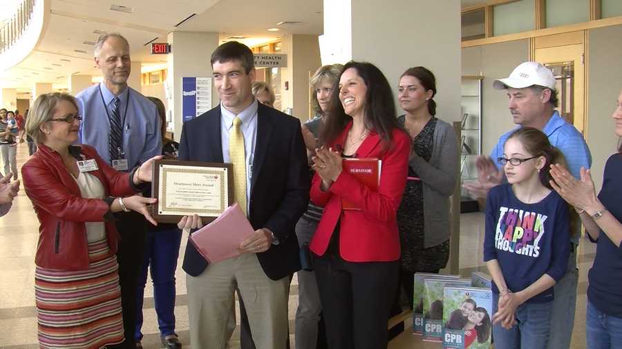 Doctors honored for saving Vermont girl's life