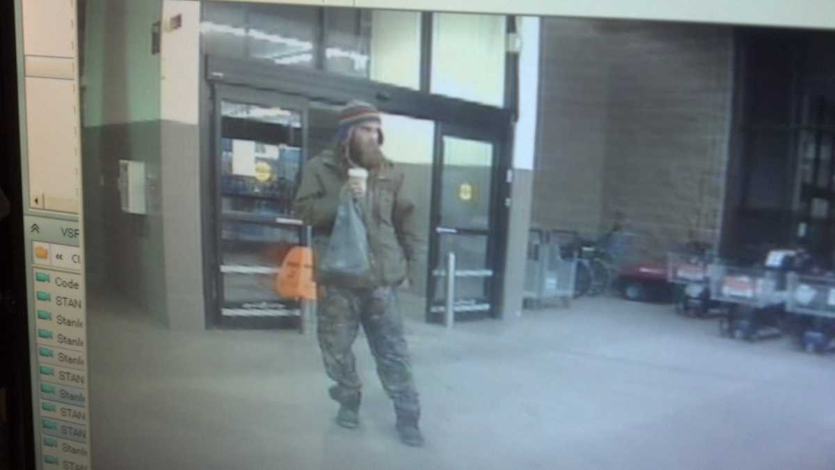 Police looking to identify man suspected in Walmart theft
