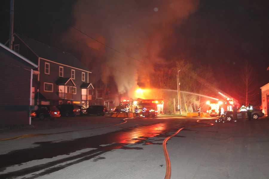 PHOTOS: Fire, explosion destroys home, art gallery