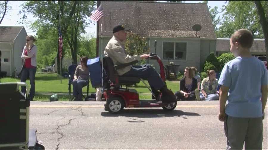 A Vermont Memorial Day parade puts three local vets at the forefront of festivities. 