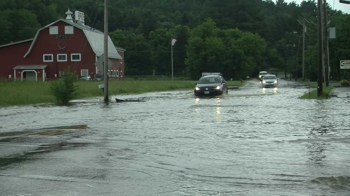 PHOTOS: Flash floods prompt evacuations in Upper Valley