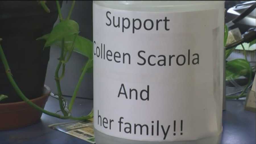 A deli hopes to raise money for a local woman hospitalized after an alleged domestic violence attack. 