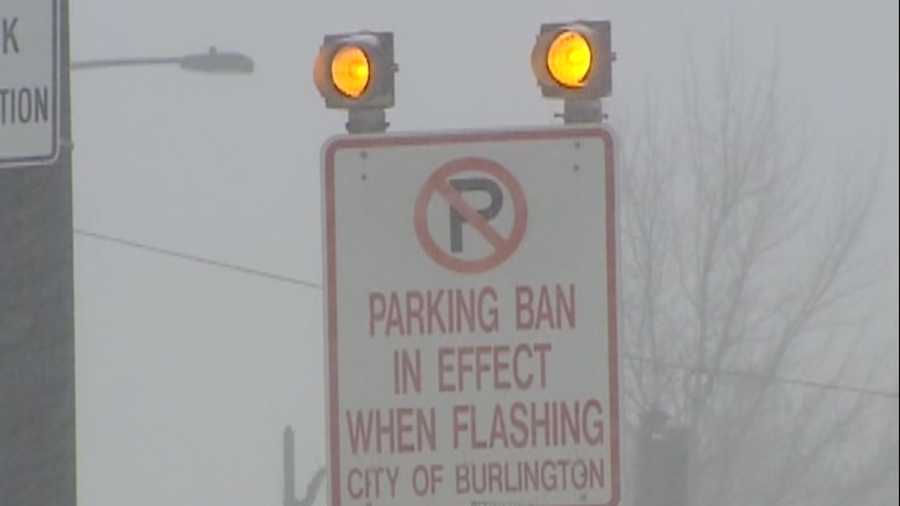 Burlington parking ban