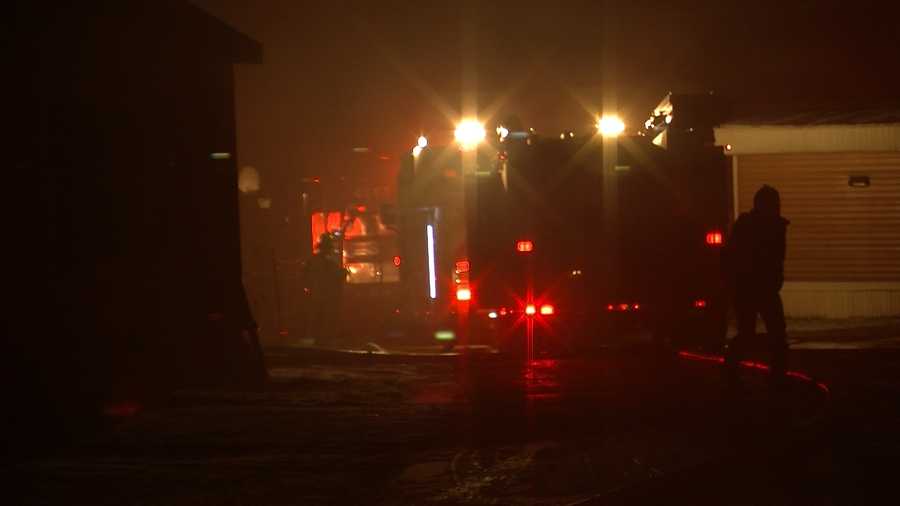 Photos Trailer park fire