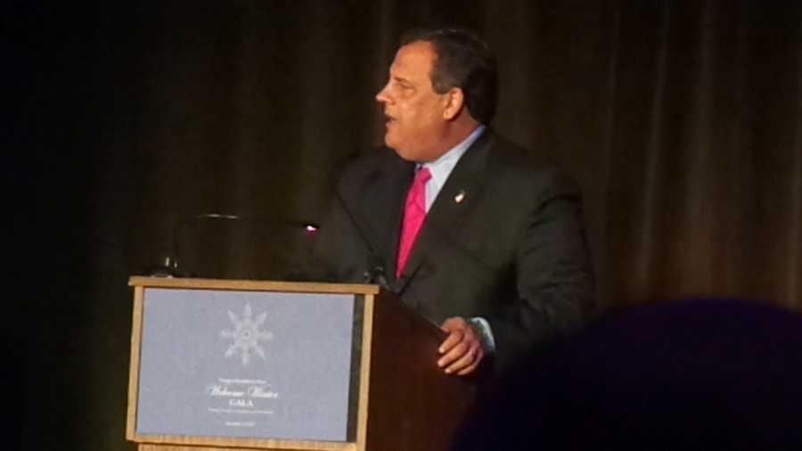 WPTZ obtained video of Chris Christie's speech at a Vermont Republican gala.