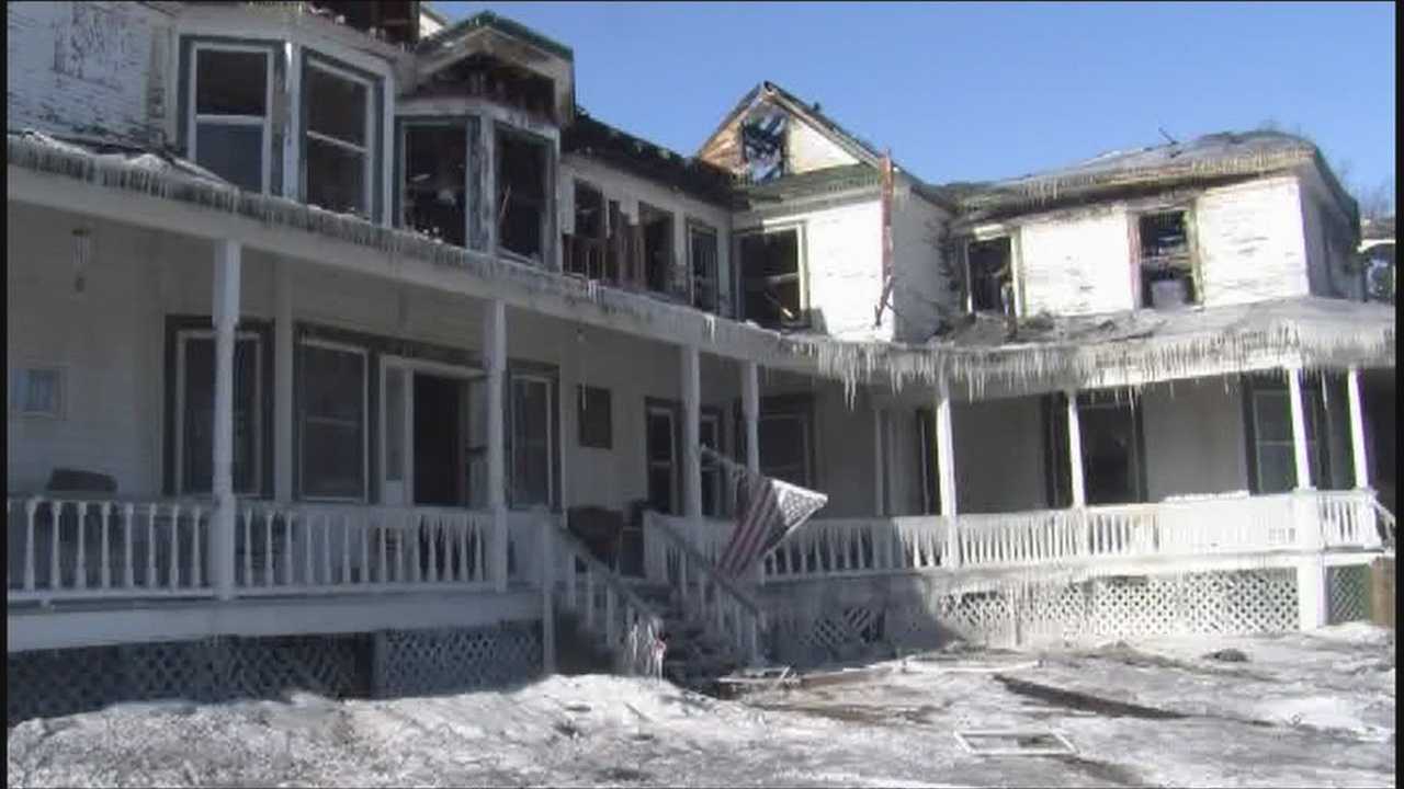 Decades Old Home Erupts Into Flames