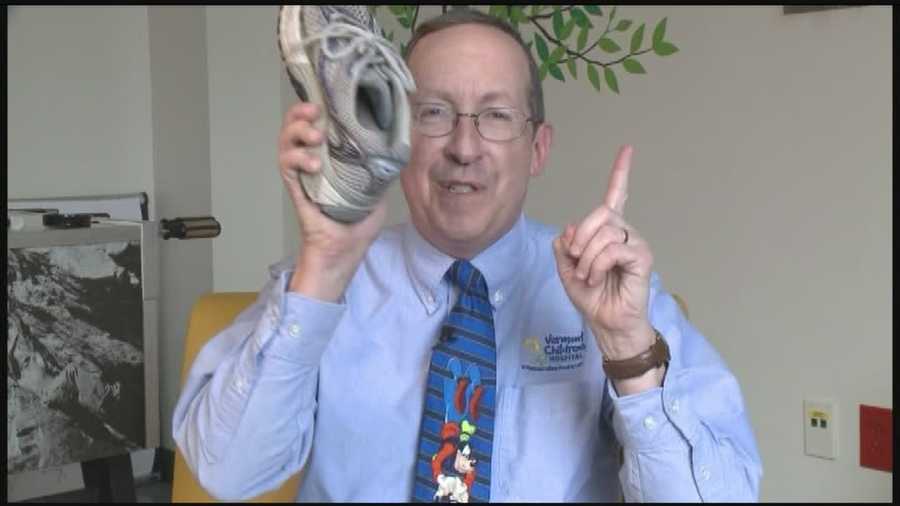 Dr. Lewis First discusses what parents can do about their child's smelly feet.