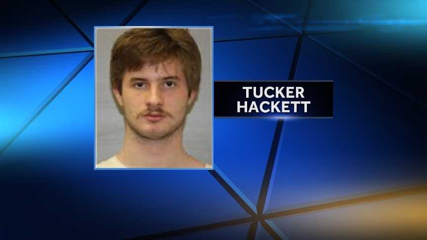 Tucker Hackett, 20, of Plattsburgh, was arrested June 11, 2014, by New York State Police for fourth-degree attempted grand larceny. Police say Hackett attempted to steal a car. 