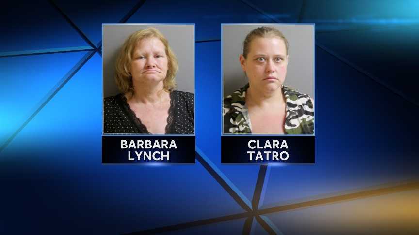 Barbara Lynch, 48, and her daughter, 29-year-old Clara Tatro, were arrested Monday in St. Albans after police say the pair shoplifted $1,500 worth of merchandise from Walmart.