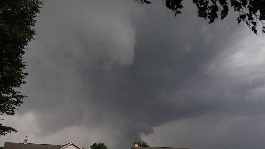 Tornado in Verona, NY. Photo Courtesy: Tim Hartley