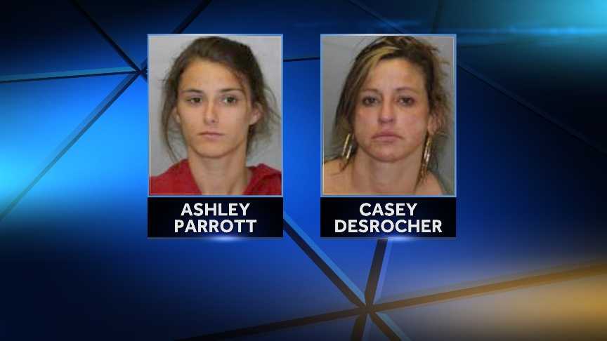 Pair caught stealing from grocery store