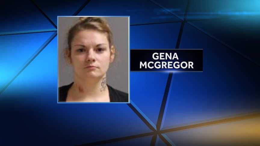 Gena McGregor was arrested and charged with criminal possession of a controlled substance (Suboxone) and criminal possession of a hypodermic instrument (needle.) New York State Police stopped McGregor on Interstate 87 in Lewis for a traffic infraction when the drugs and needle were discovered.