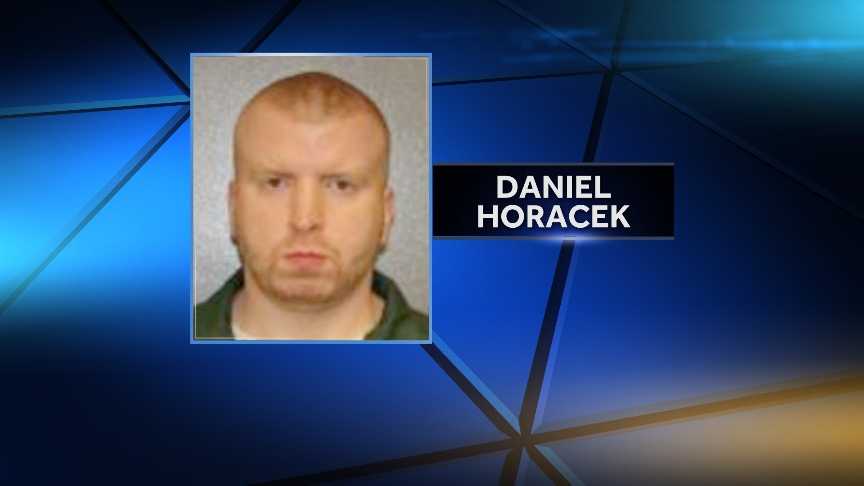 Daniel Horacek, 27, of Jay, NY, was arrested Sept. 16, 2014 by NYSP on multiple charges relating to sexual assault. Horacek is accused of sexually abusing two females over a course of several years prior to 2004.